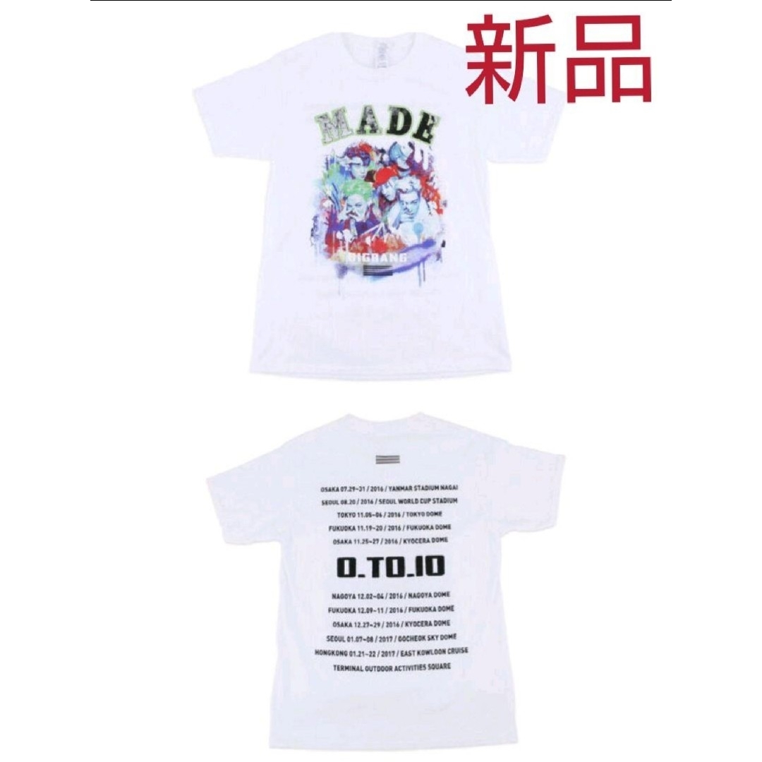 BIGBANG 0TO10 ソウルコングッズ Tシャツ ホワイト L