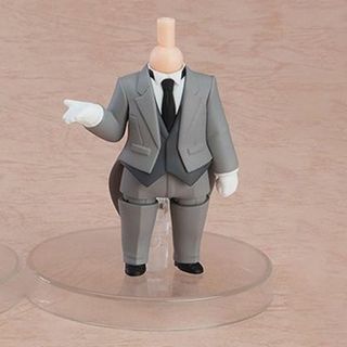 グッドスマイルカンパニー(GOOD SMILE COMPANY)のねんどろいどもあ きせかえ執事　ネクタイタイプ（グレー）(その他)