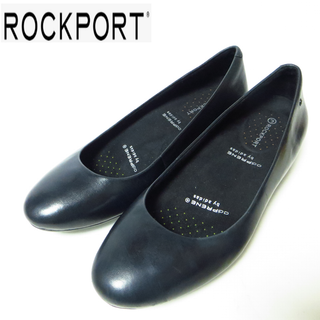 ロックポート(ROCKPORT)の美品 アディダス ロックポート フラットシューズ レザー パンプス 22㎝(ハイヒール/パンプス)