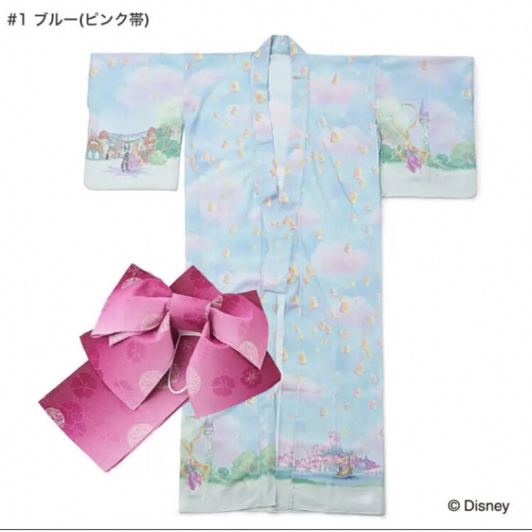 Disney(ディズニー)のsecret honey ラプンツェル　塔の上のラプンツェル　浴衣 レディースの水着/浴衣(浴衣)の商品写真