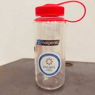 ナルゲン(Nalgene)の【新品】Nalgene ナルゲン トライタン　広口　クリア　0.5L(登山用品)