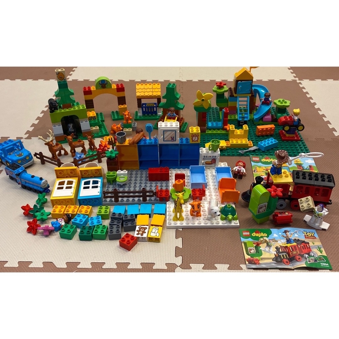 LEGO レゴデュプロ 大量 4種類 基盤付き まとめ売り | フリマアプリ ラクマ