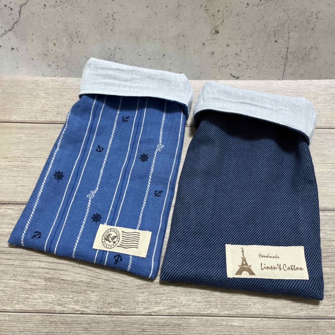 ハクとクロ様専用ページ☆ハンドメイド ペットボトルが入るガーゼ