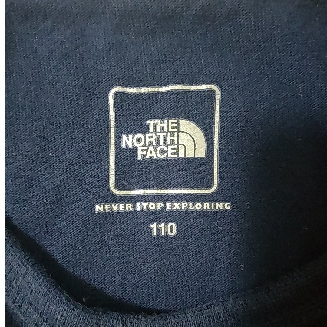 THE NORTH FACE(ザノースフェイス)の【美品】ノースフェイス　タンクトップ カットソー 110 半袖 キッズ/ベビー/マタニティのキッズ服男の子用(90cm~)(Tシャツ/カットソー)の商品写真