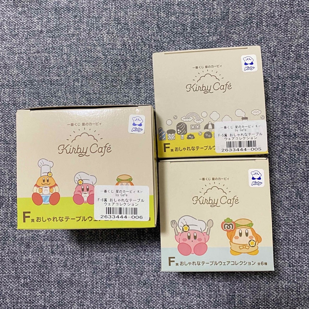 BANDAI(バンダイ)の一番くじ　星のカービィ　Kirby Cafe エンタメ/ホビーのおもちゃ/ぬいぐるみ(キャラクターグッズ)の商品写真