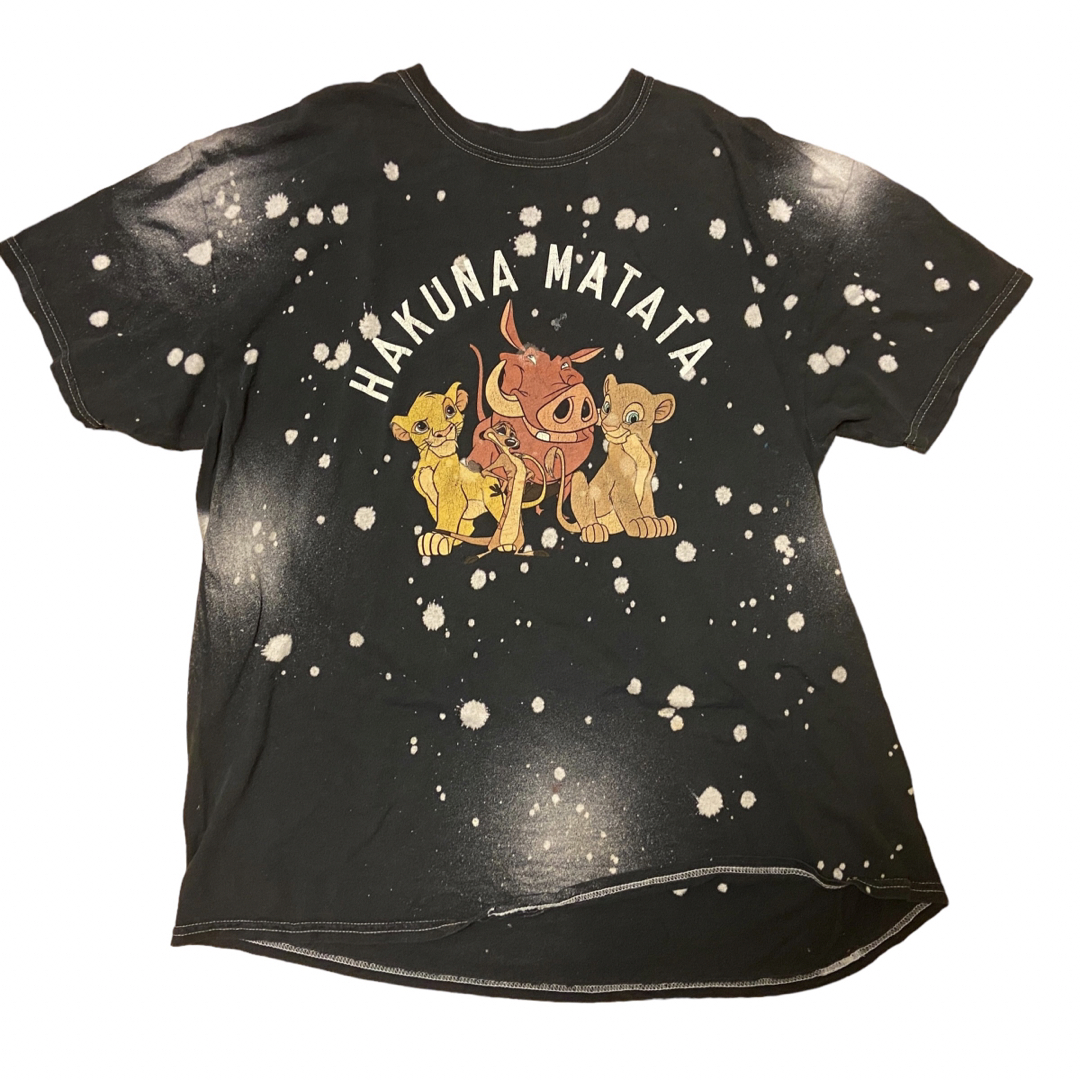 Disney(ディズニー)の【海外古着】ディズニー Disney ニカラグア製　ライオンキング　Tシャツ メンズのトップス(Tシャツ/カットソー(半袖/袖なし))の商品写真