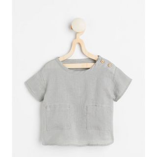 エイチアンドエム(H&M)の★新品タグ付き　h&m  オーガニックシャツ(シャツ/カットソー)