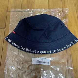 100%本物 Supreme Embroidered ブラックS/M Crusher Brim ハット