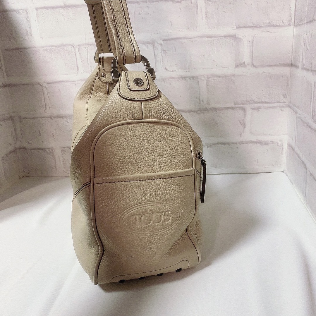 TOD'S ハンドバッグ 正規品 美品 オフホワイト