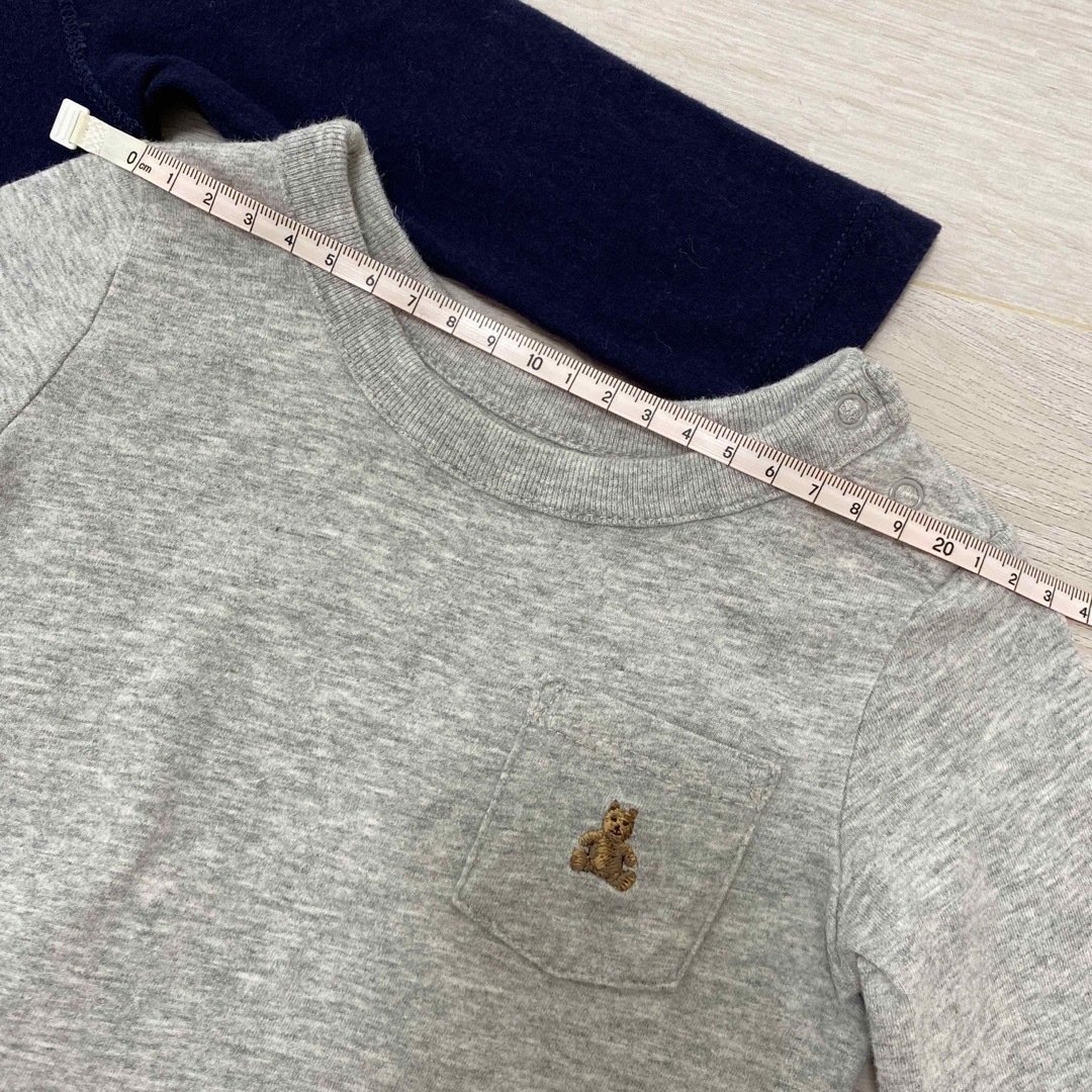 babyGAP(ベビーギャップ)のGAP ロンパース 3枚セット キッズ/ベビー/マタニティのベビー服(~85cm)(ロンパース)の商品写真