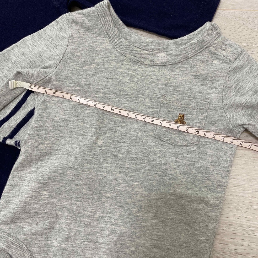 babyGAP(ベビーギャップ)のGAP ロンパース 3枚セット キッズ/ベビー/マタニティのベビー服(~85cm)(ロンパース)の商品写真