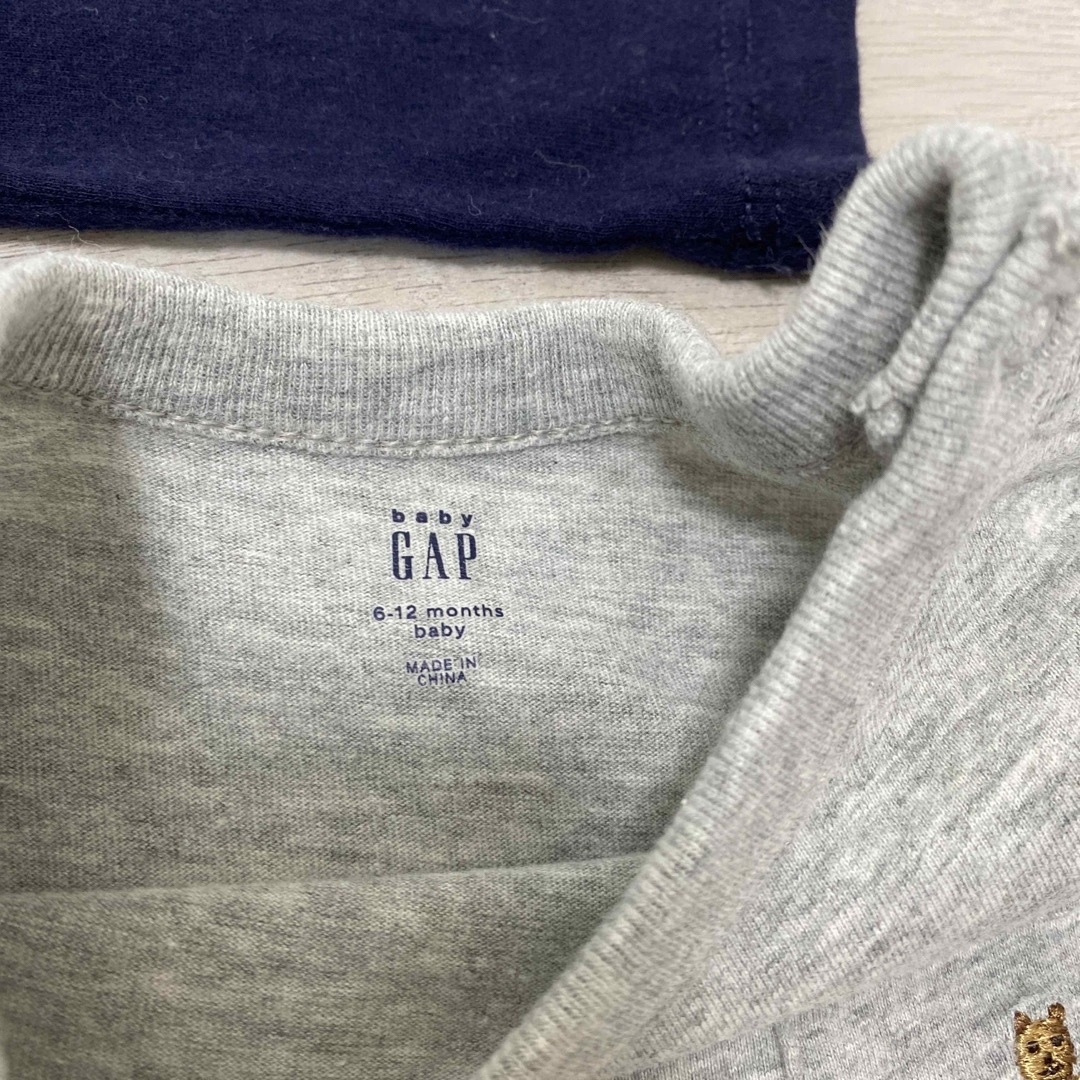 babyGAP(ベビーギャップ)のGAP ロンパース 3枚セット キッズ/ベビー/マタニティのベビー服(~85cm)(ロンパース)の商品写真