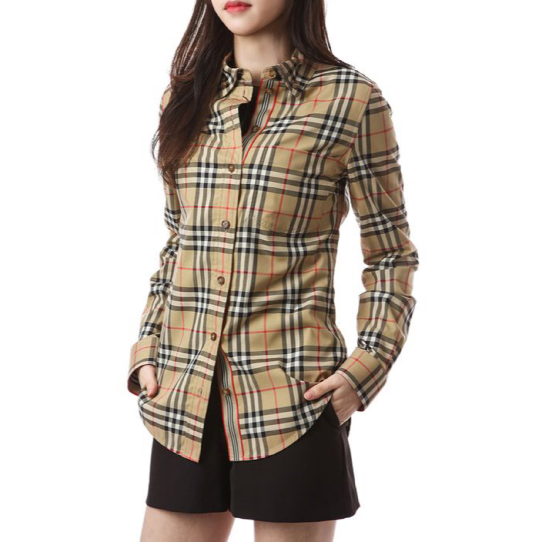 BURBERRY(バーバリー)のBurberry ヴィンテージチェックシャツ レディースのトップス(シャツ/ブラウス(長袖/七分))の商品写真