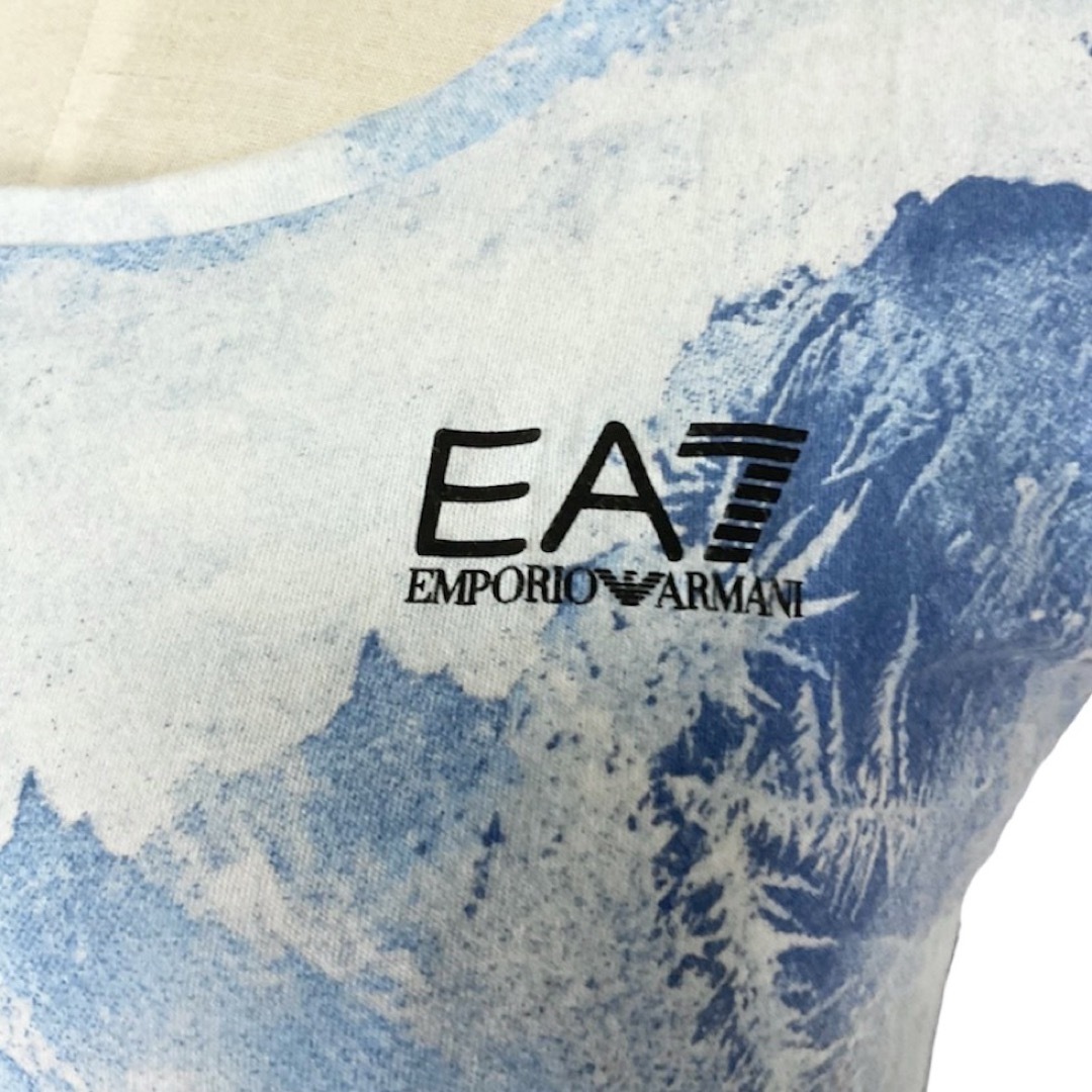 Armani(アルマーニ)のブルー好きさんのイージーセット アルマーニ EA7 Tシャツ レディースのトップス(Tシャツ(半袖/袖なし))の商品写真