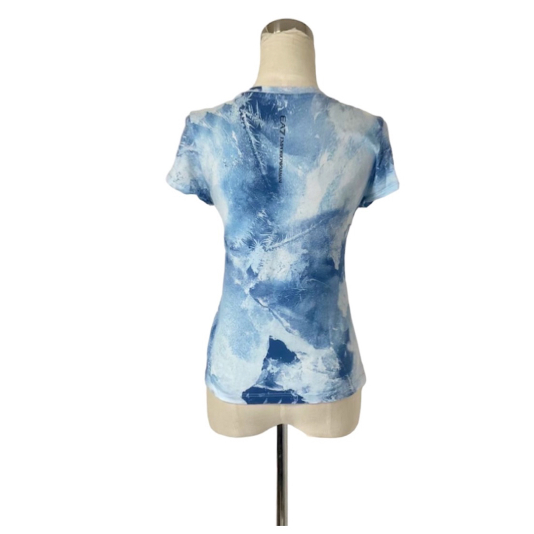Armani(アルマーニ)のブルー好きさんのイージーセット アルマーニ EA7 Tシャツ レディースのトップス(Tシャツ(半袖/袖なし))の商品写真