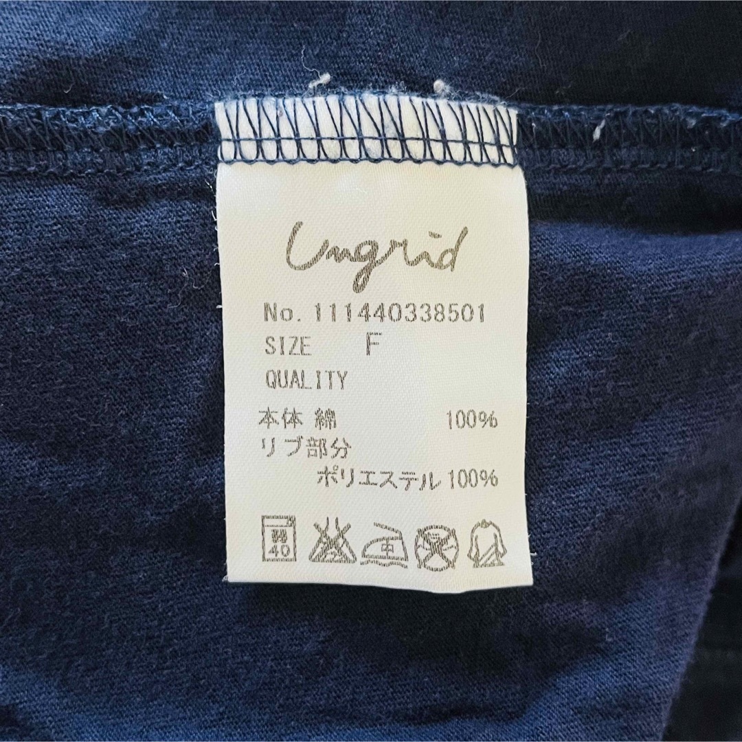 Ungrid(アングリッド)のUngrid   アングリッド　FREE  Tシャツワンピース　レディース レディースのワンピース(ミニワンピース)の商品写真