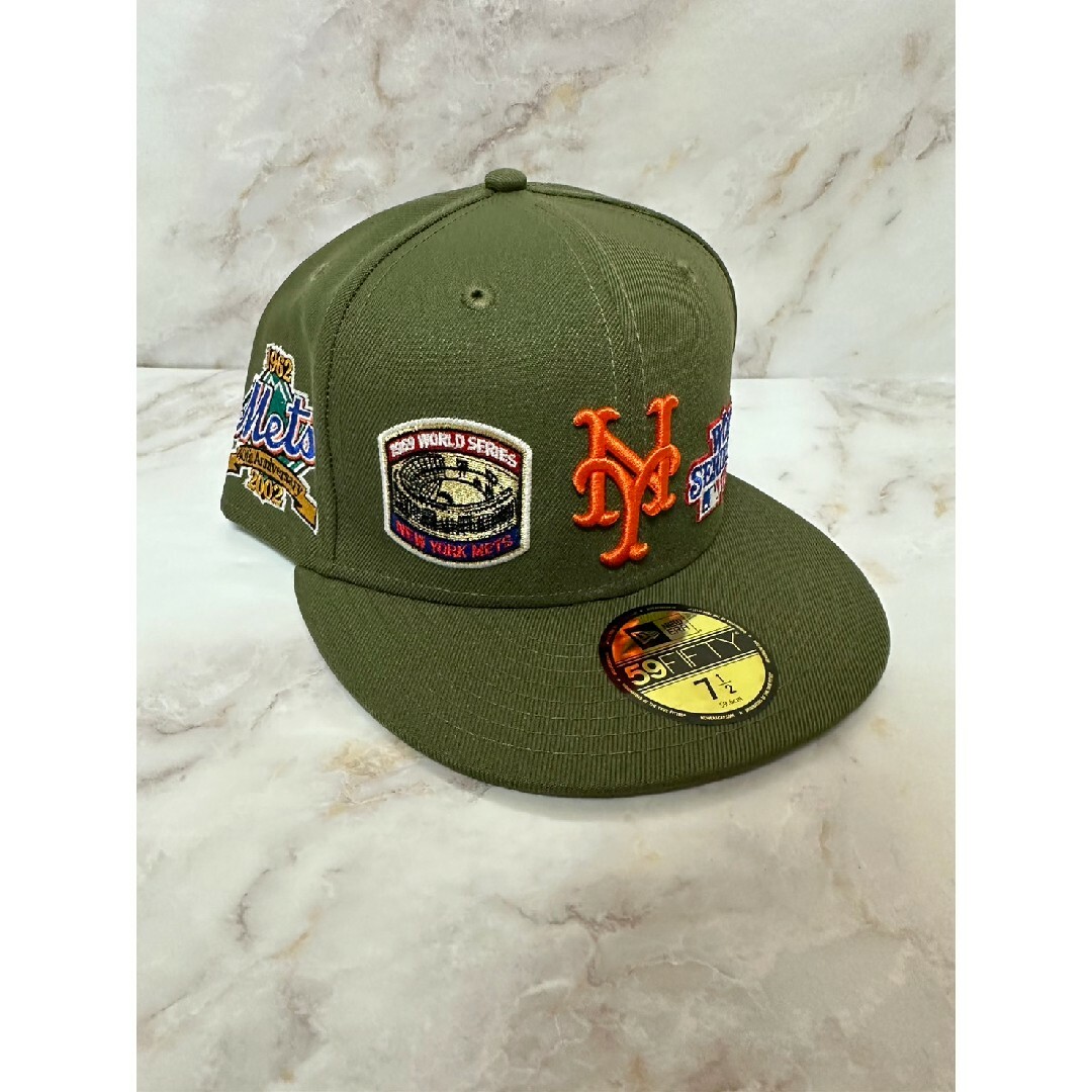 NEW ERA サイドパッチ NEW YORK METS ビーブロ 7 1/8