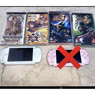 SONY - PSP本体とゲーム4本セット
