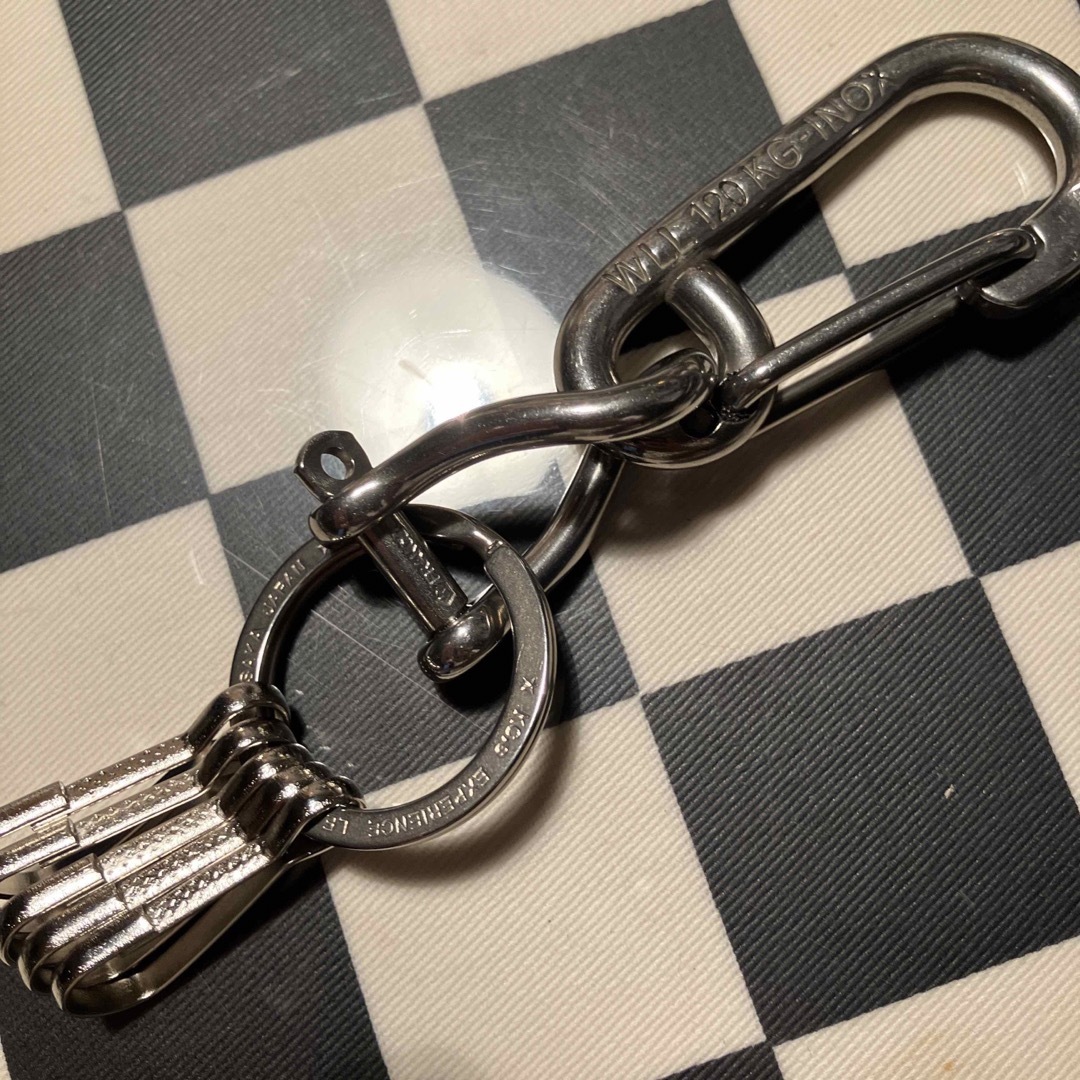 WICHARDカラビナ&ツイストシャックル使用 キーホルダー 新品未使用