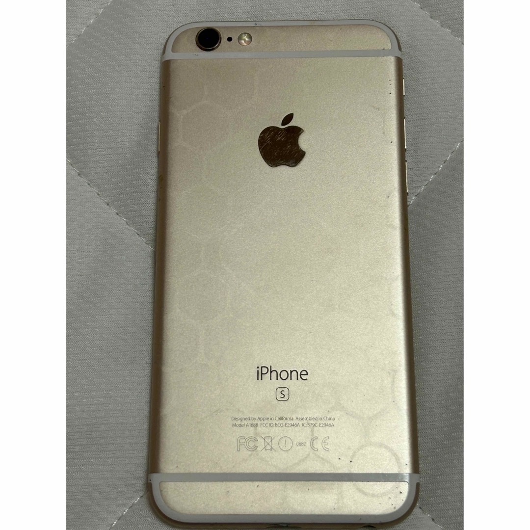 iPhone6s gold 128GB simフリー