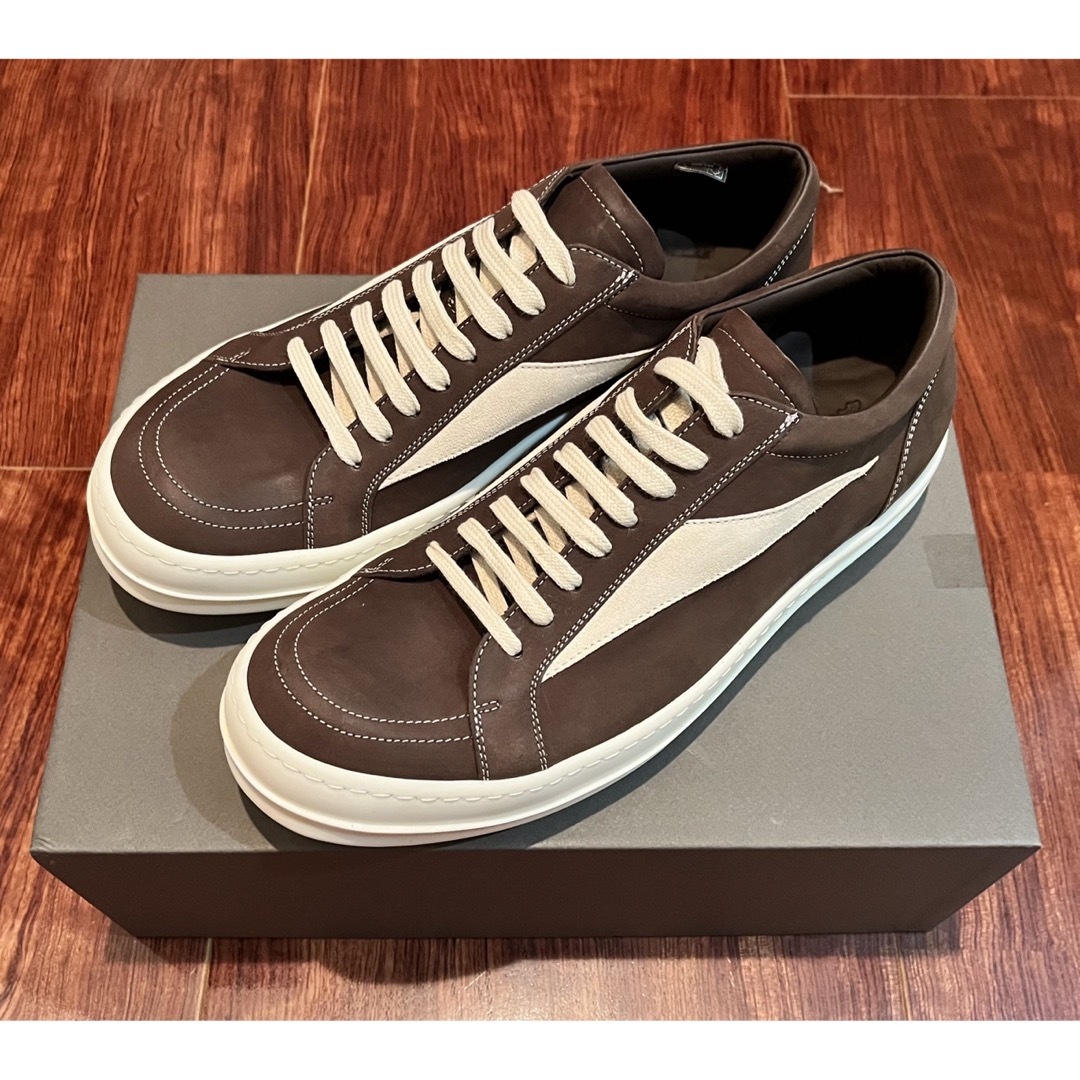 Rick Owens(リックオウエンス)のRICK OWENS Vintage Sneaks Brown メンズの靴/シューズ(スニーカー)の商品写真