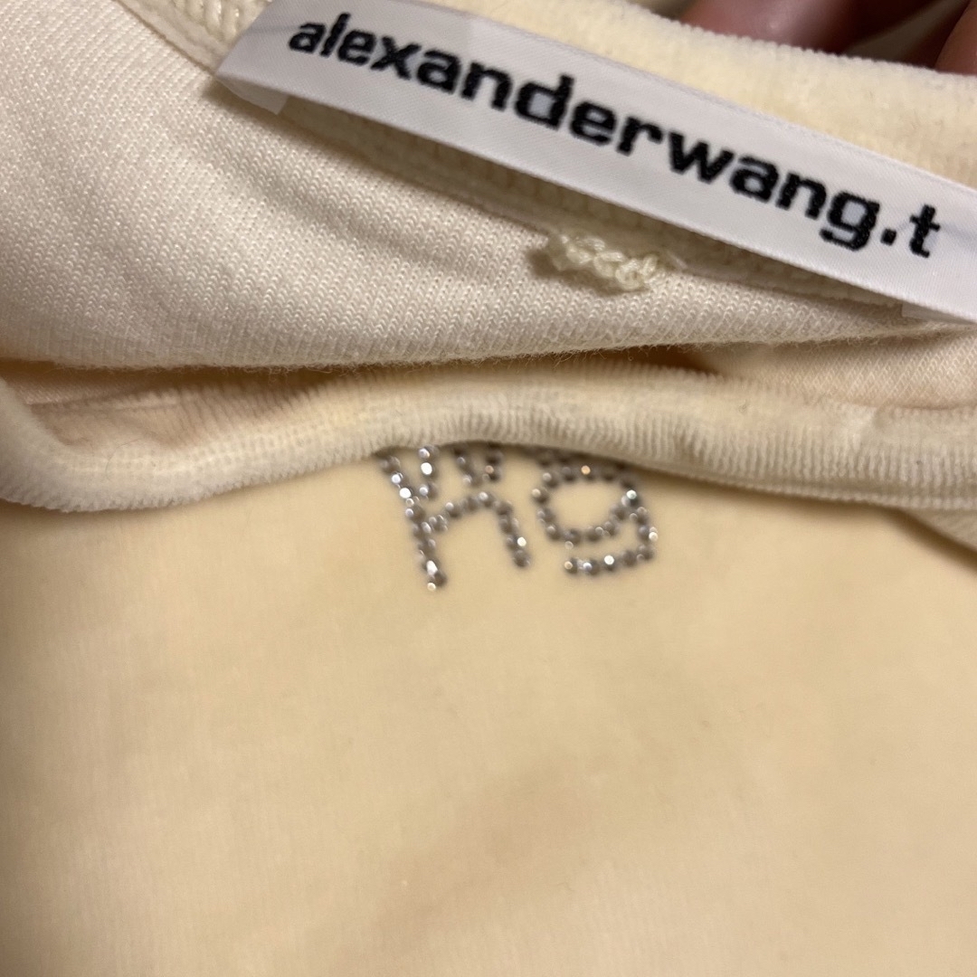 alexander wang ベロアトップス