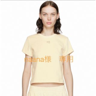 alexander wang ベロアトップス