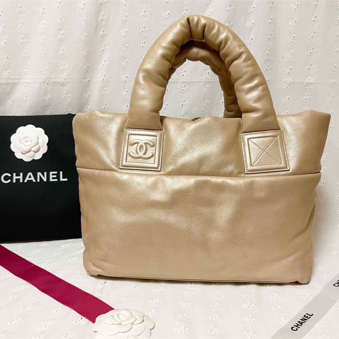 CHANEL♡コココクーントートバッグ  ベージュ