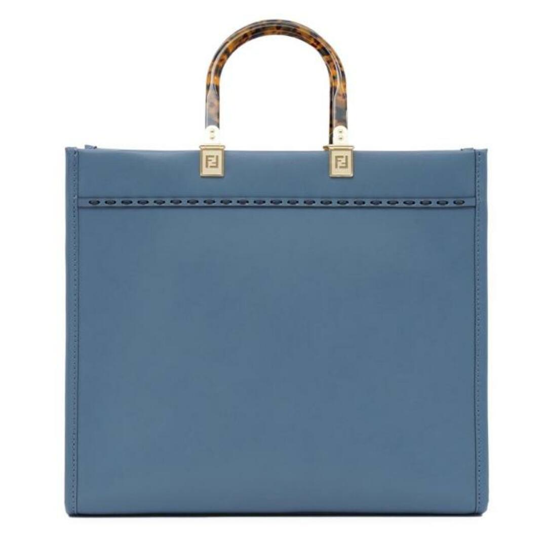 FENDI(フェンディ)のFENDI フェンディ サンシャイン ミディアム エラフレザー ショッパー Blue レディースのバッグ(トートバッグ)の商品写真