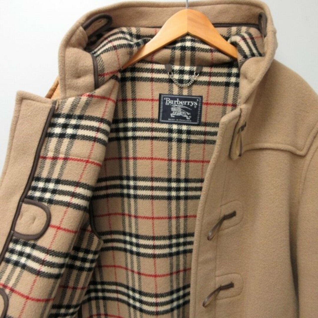 バーバリーズ ヴィンテージ ダッフルコート 裏地ノバチェック 約L~XL-