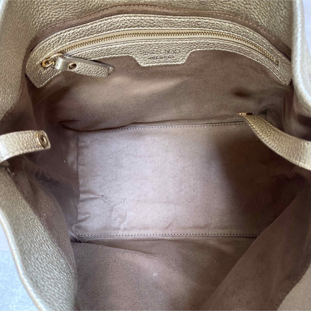 美品】JIMMY CHOO SOFIA/S シャンパンゴールド トートバッグ