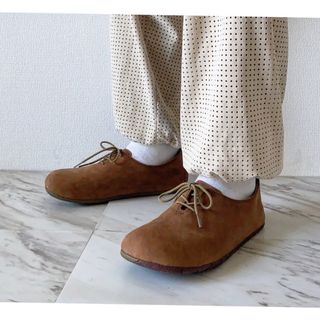 メレル(MERRELL)の美品 merrell MOOTOPIA LACE ムートピア フラットシューズ(スニーカー)