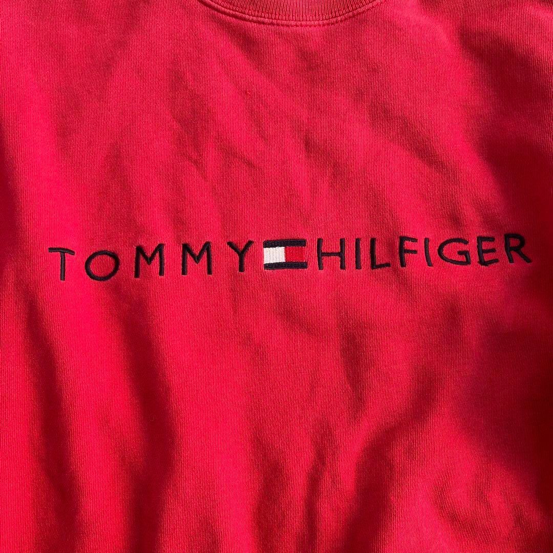 TOMMY HILFIGER(トミーヒルフィガー)のトミーヒルフィーガー　ビンテージスエットトレーナー　メンズMサイズ メンズのトップス(スウェット)の商品写真