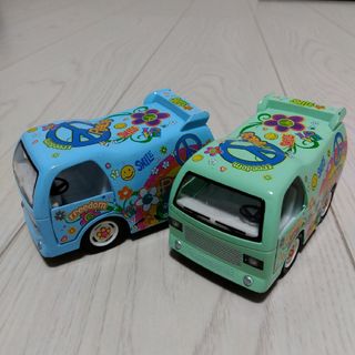 KiNSFUN ミニカー 2台 セット まとめ売り プルバック(ミニカー)