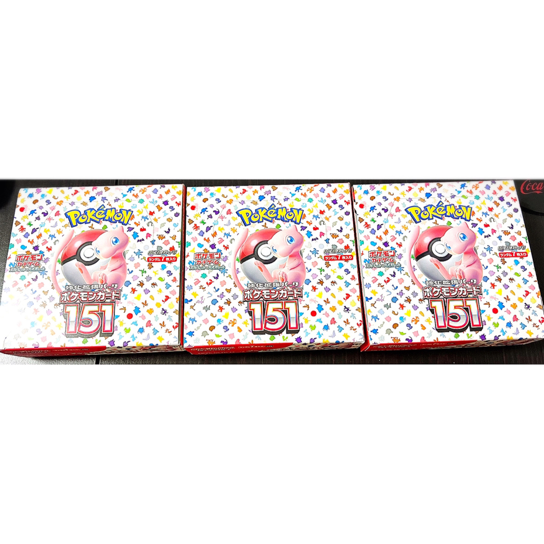 エンタメ/ホビー【ペリペリ付】 ポケモンカード 151 新品未開封 BOX  3boxセット