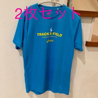 アシックス(asics)の2枚セット　スポーツTシャツ(Tシャツ(半袖/袖なし))