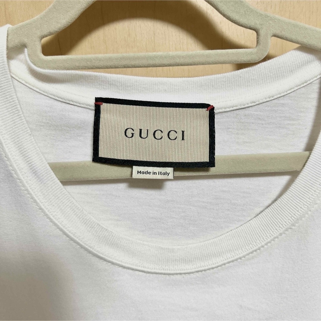 新作 レア グッチ テディベア パッチ Tシャツ クマ 熊 GUCCI