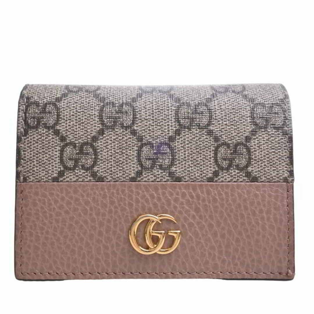 良品✨】gucci グッチ シェリーライン コンパクトウォレット gg柄-