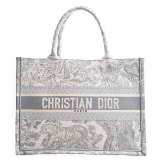 ディオール(Christian Dior) トートバッグ(レディース)（グレー/灰色系