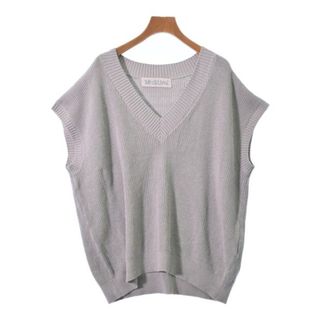MidiUmi - MidiUmi ミディウミ ベスト F グレー 【古着】【中古】の
