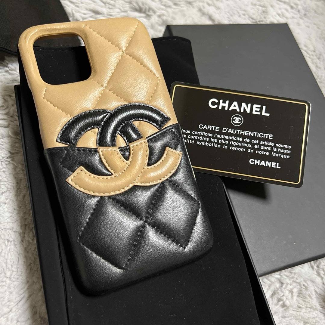 CHANEL(シャネル)のシャネルiPhone11pro スマホ/家電/カメラのスマホアクセサリー(iPhoneケース)の商品写真