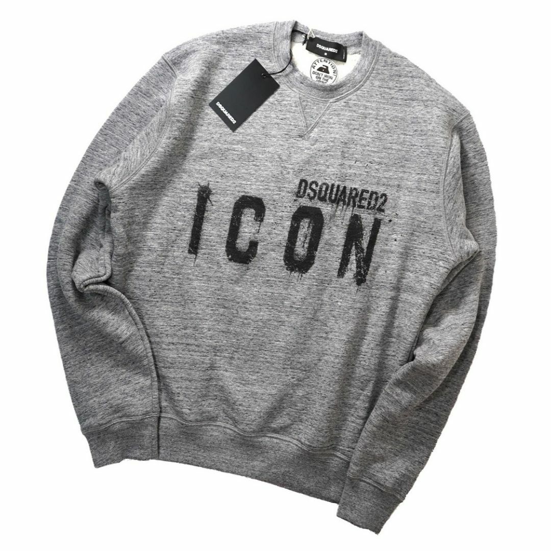 新品 DSQUARED2 ディースクエアード 22SS ICONロゴスウェット | www