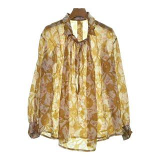 DRIES VAN NOTEN ドリスヴァンノッテン ブラウス 36(S位) 黄