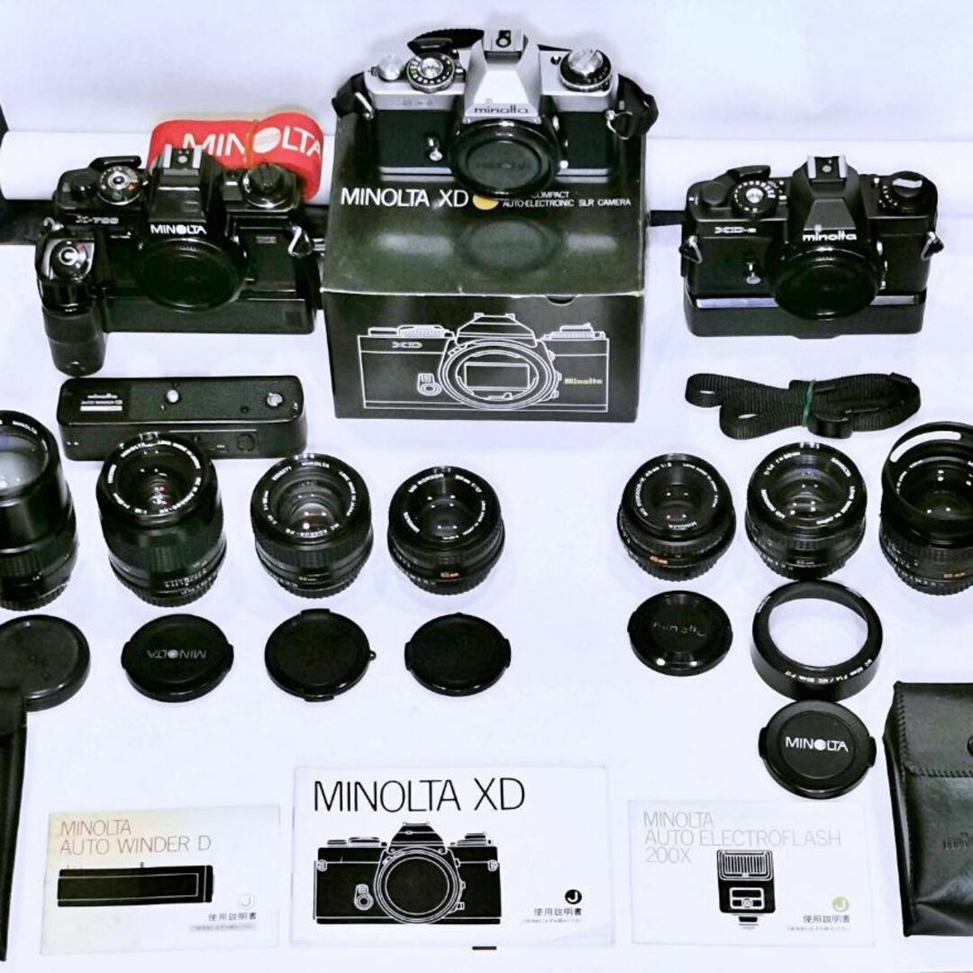 銘機 minolta XD XD-s X-700 MD ROKKOR 各種