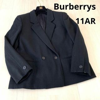 バーバリー(BURBERRY)のBurberrys バーバリー　レディース　ジャケット　11AR カシミヤ混(テーラードジャケット)