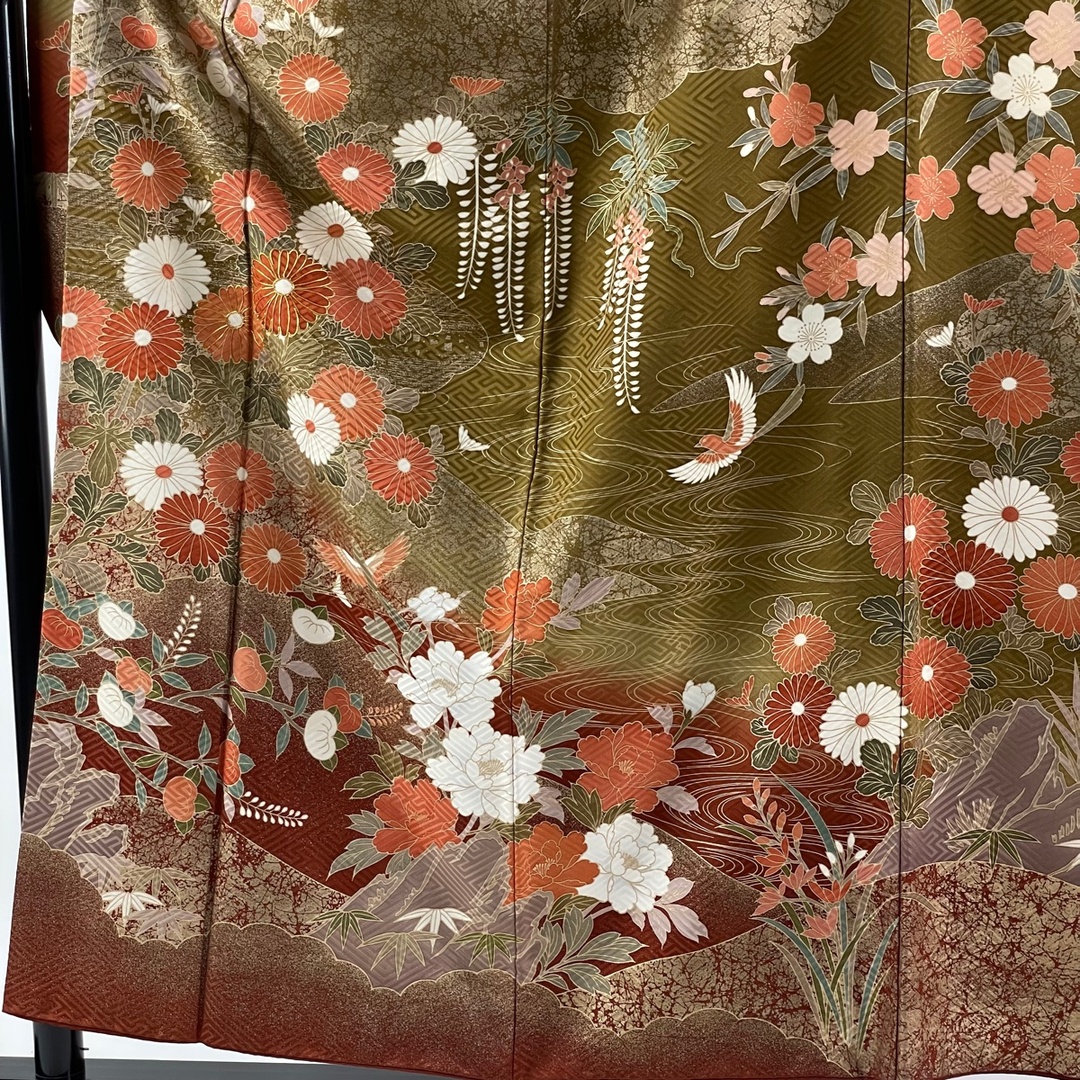 振袖 身丈167.5cm 裄丈65cm 正絹 逸品
