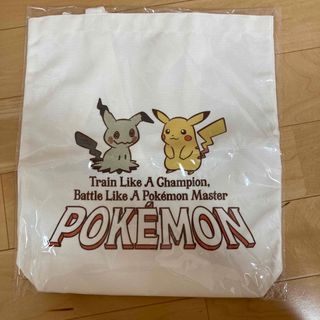 ポケモン(ポケモン)の未開封 ポケモン ピカチュウとミミッキュのトートバッグ(トートバッグ)