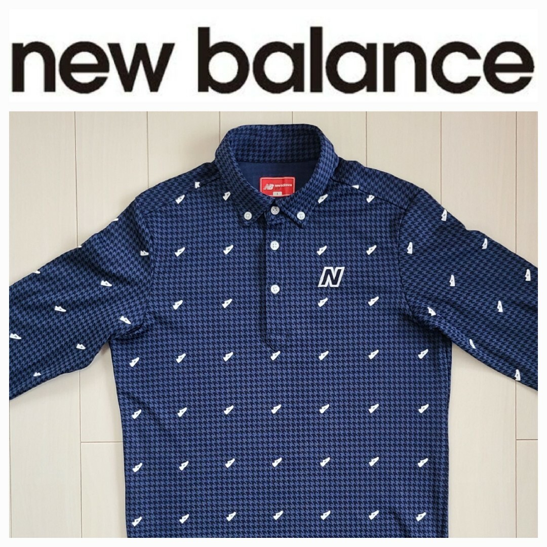 New Balance golf ニューバランス ゴルフ長袖 ポロシャツ