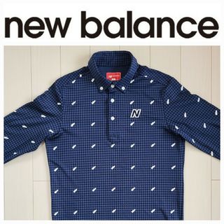 ニューバランスゴルフ(new balance golf)のNew Balance golf ニューバランス ゴルフ長袖 ポロシャツ(ウエア)