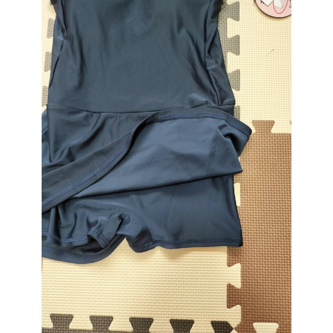 サイズ170cm スクール水着 ワンピース型 スカートタイプ 女児 スイムウェア キッズ/ベビー/マタニティのキッズ服女の子用(90cm~)(水着)の商品写真